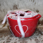 Rae Dunn Heart Red Measuring Cups