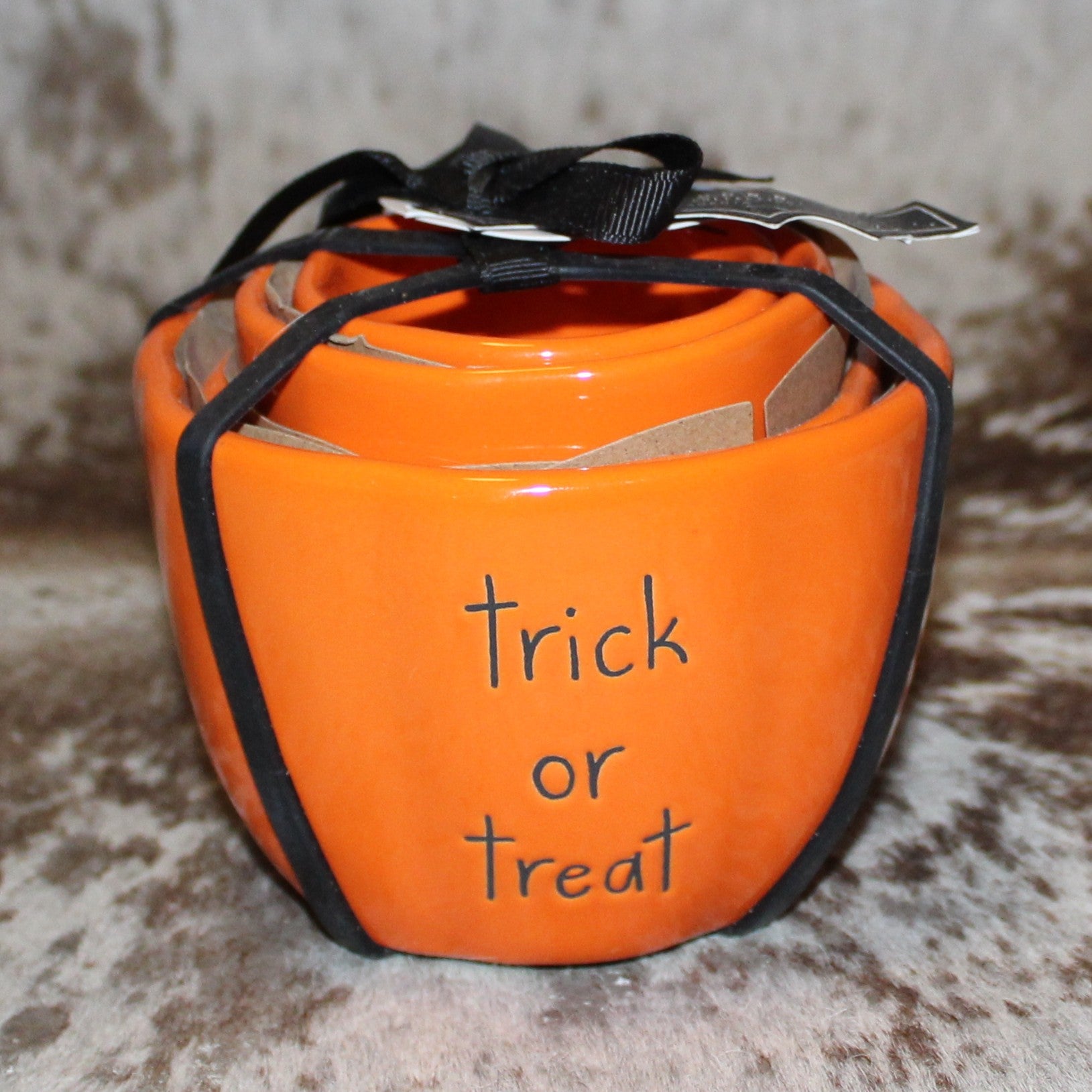 Jack-O-Lantern Orange Measuring Cups