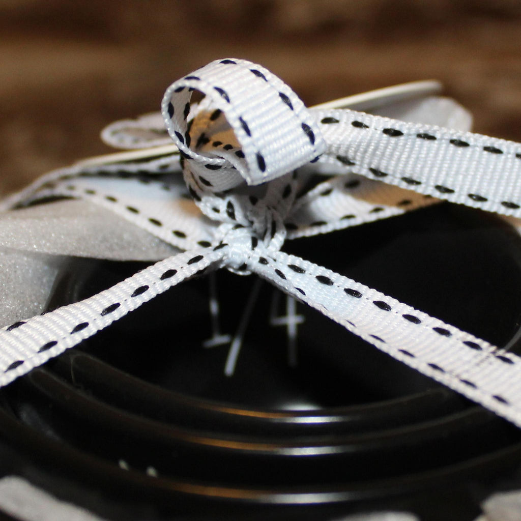 Bat Design - Black and White Measuring Cups