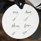 Rae Dunn Broom Halloween Measuring Cup Set
