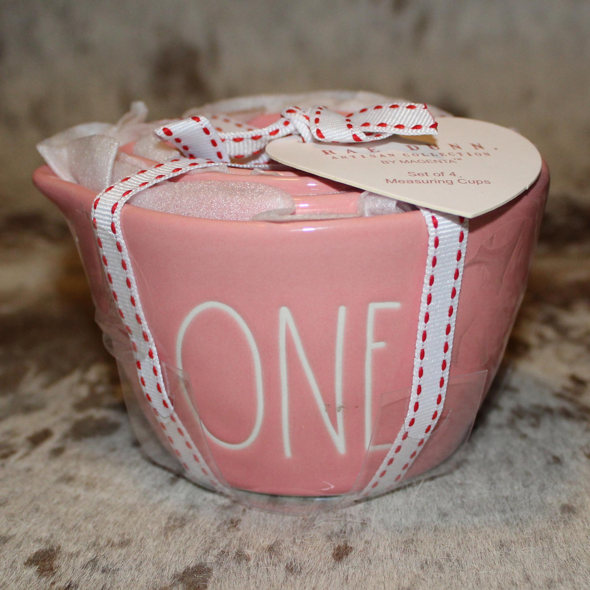 Pink Measuring Cup Set