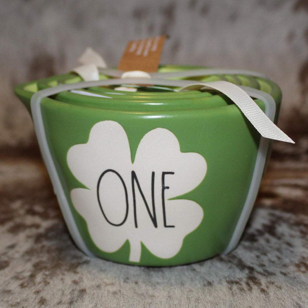 Rae Dunn Shamrock Green St. Patrick's Day Measuring Cups
