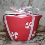 Rae Dunn Peppermint Red Measuring Cup Set