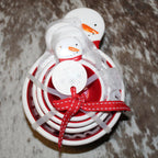 Rae Dunn Snowman Handle Measuring Cup Set