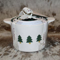 Rae Dunn Christmas Tree White Measuring Cup Set