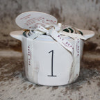 Rae Dunn Christmas Tree White Measuring Cup Set