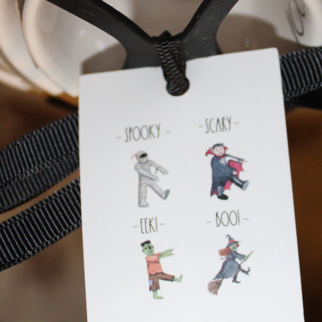 Rae Dunn Mummy Halloween Measuring Cup Set