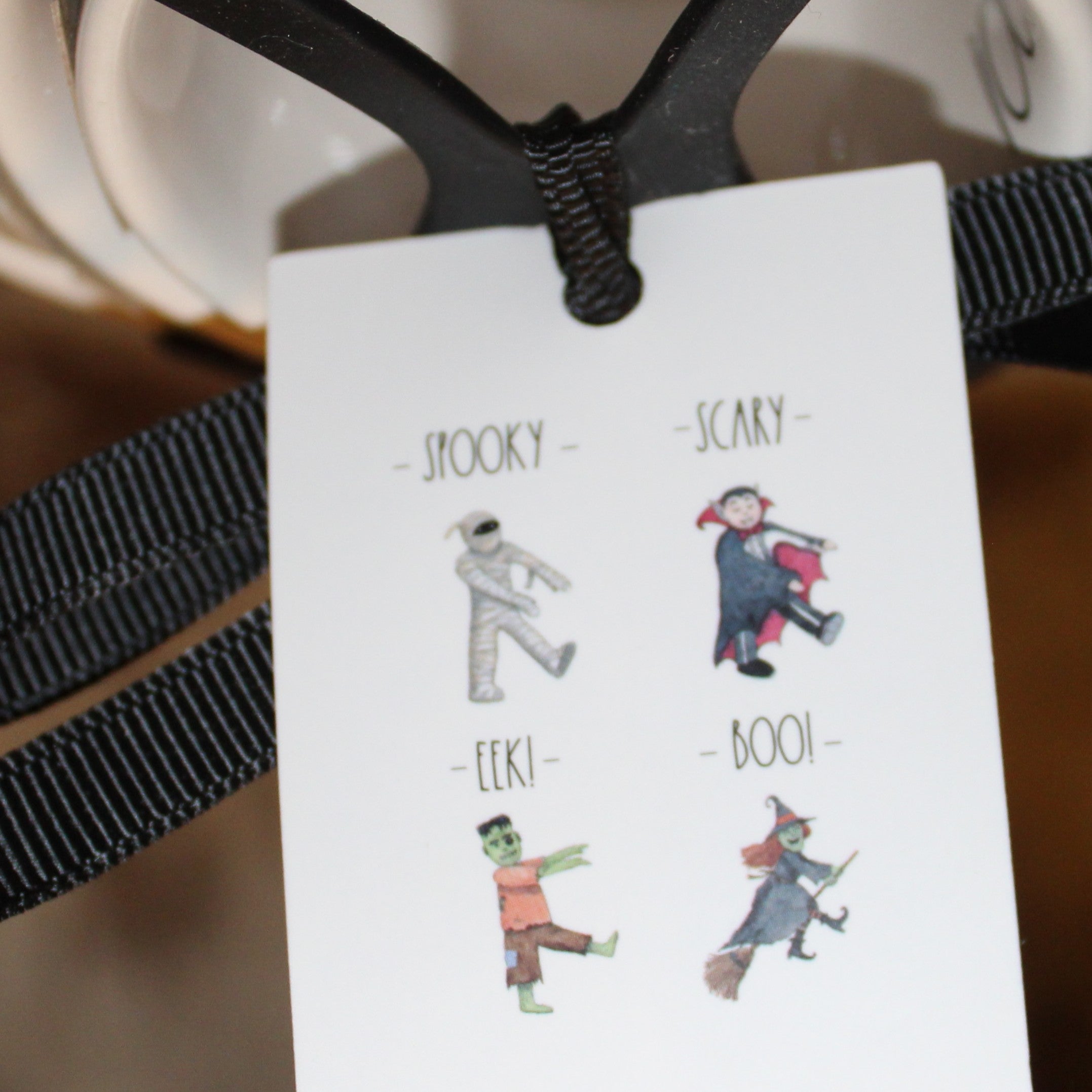 Rae Dunn Mummy Halloween Measuring Cup Set