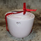 Rae Dunn Heart Cutout Pink Measuring Cup Set