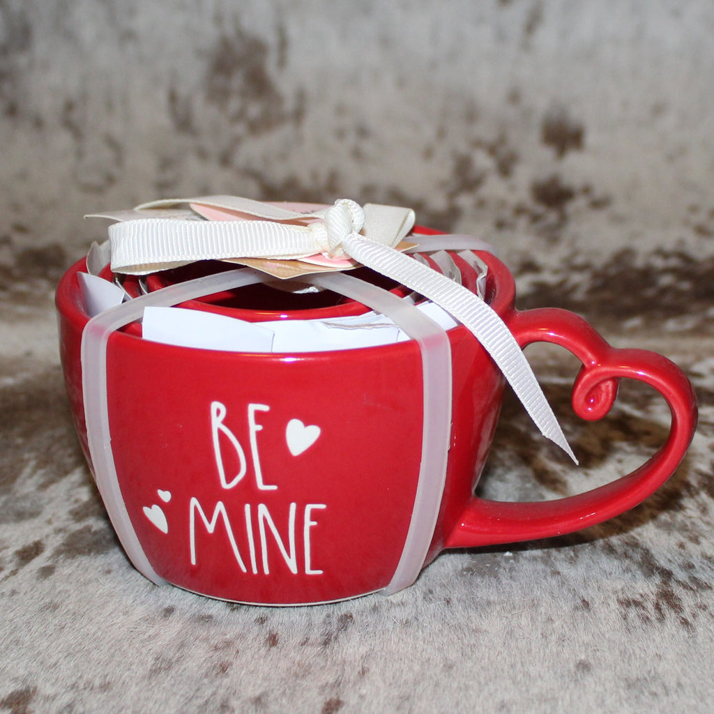 Rae Dunn BE MINE Red Measuring Cup Set