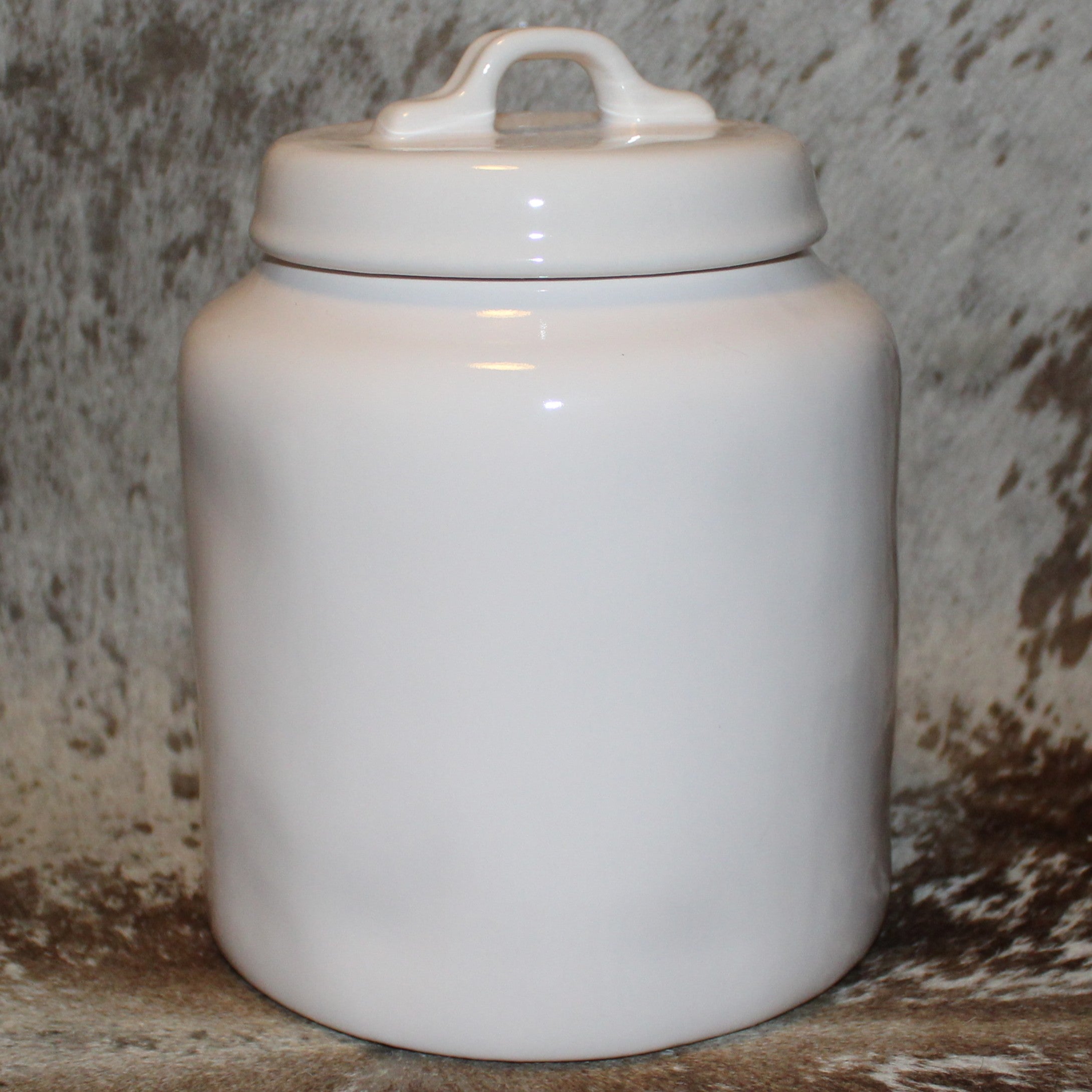 Rae Dunn merry christmas Elf Feet White Chubby Canister with Lid