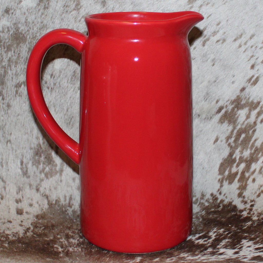 Rae Dunn MERRY CHRISTMAS Red Pitcher