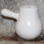Rae Dunn believe White with Snowman Hot Cocoa Pot