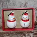 Snowman Salt & Pepper Shaker Set