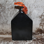 Rae Dunn HAUNTED Black Birdhouse