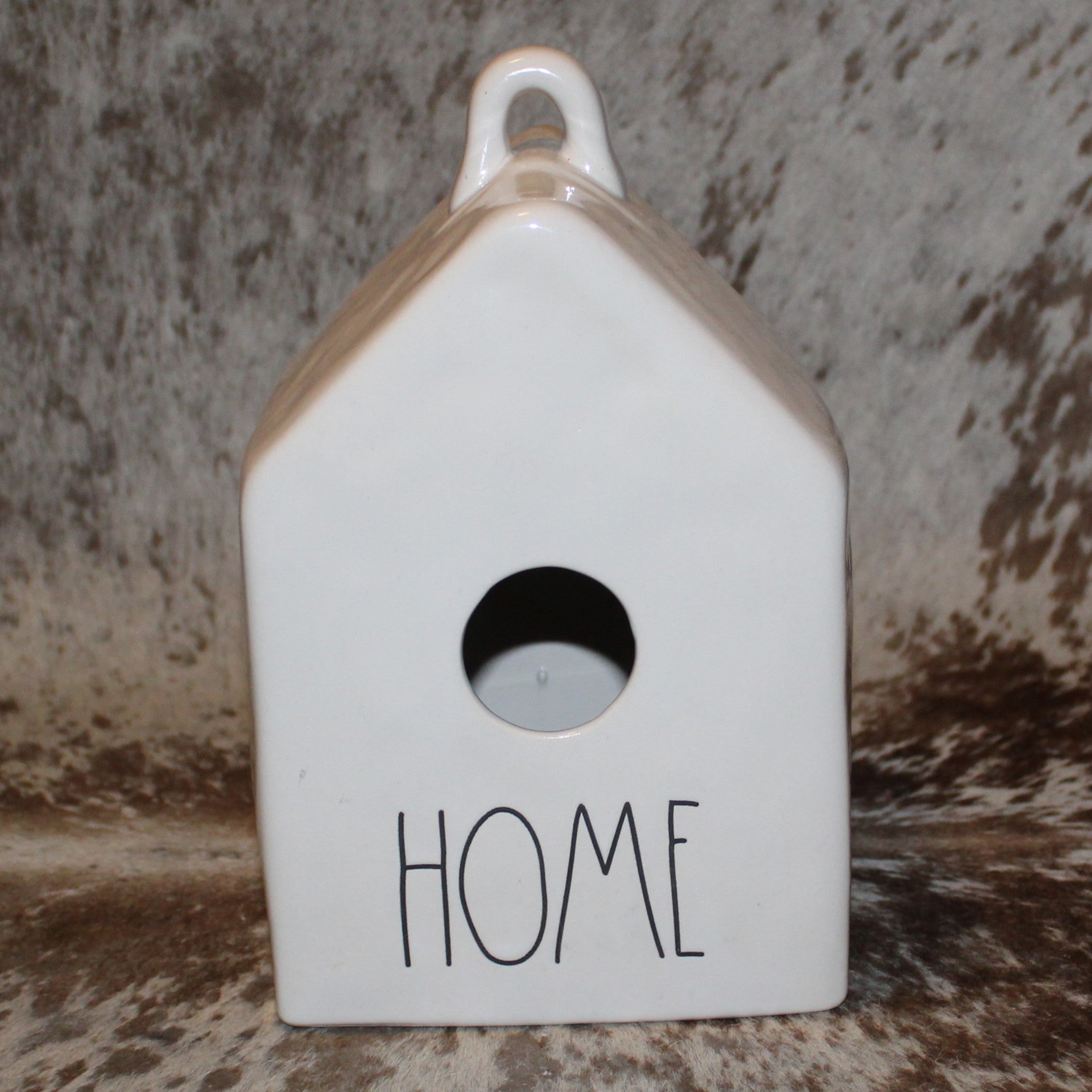 Rae Dunn HOME White Birdhouse