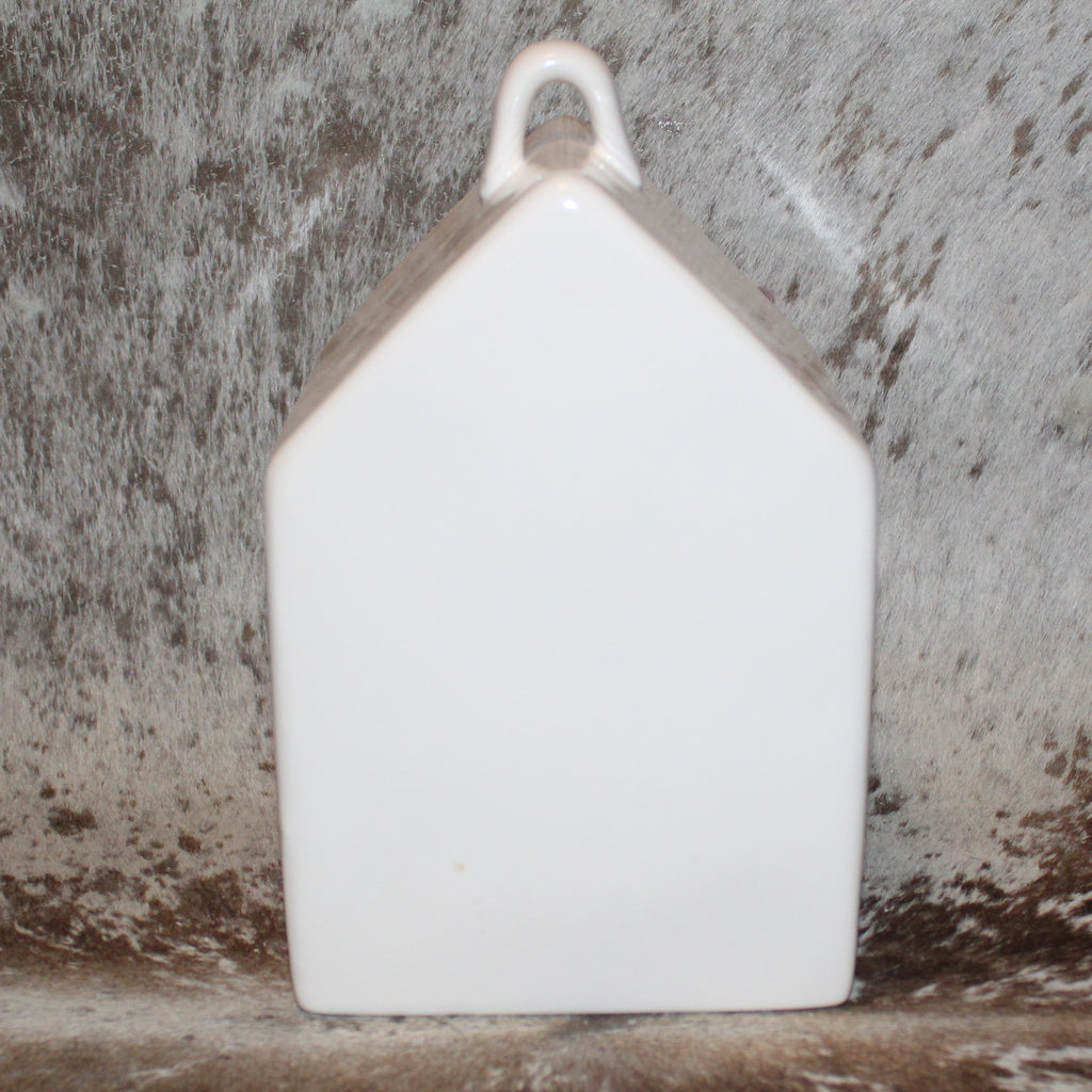 Rae Dunn 'Tis the Season White Birdhouse
