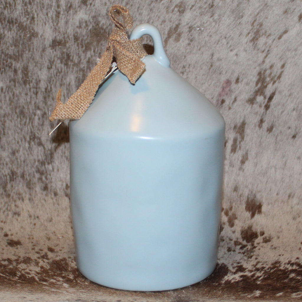 Rae Dunn WELCOME Baby Blue Birdhouse