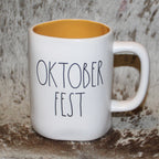 Rae Dunn OCTOBER FEST White Mug