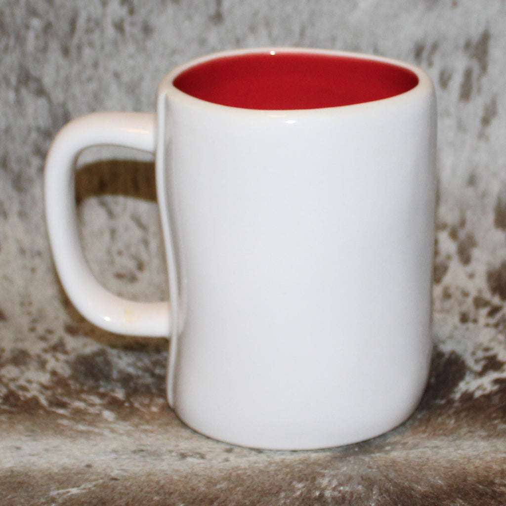 Rae Dunn NOEL White Mug