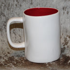 Rae Dunn MEOW White Mug