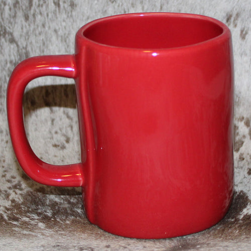 Rae Dunn APPLE CIDER Red Mug
