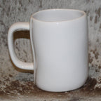 Rae Dunn BE FIERCE White Mug