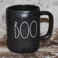 Rae Dunn BOO Black Mug
