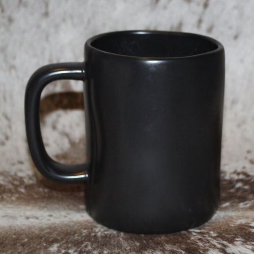 Rae Dunn BOO Black Mug