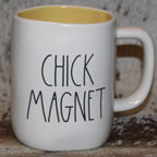Rae Dunn CHICK MAGNET White Mug