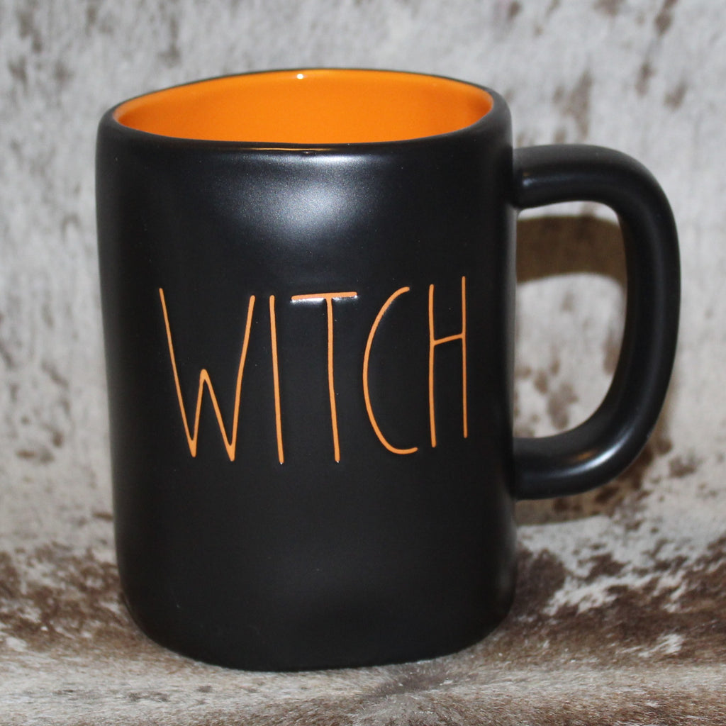 Rae Dunn WITCH Black Mug