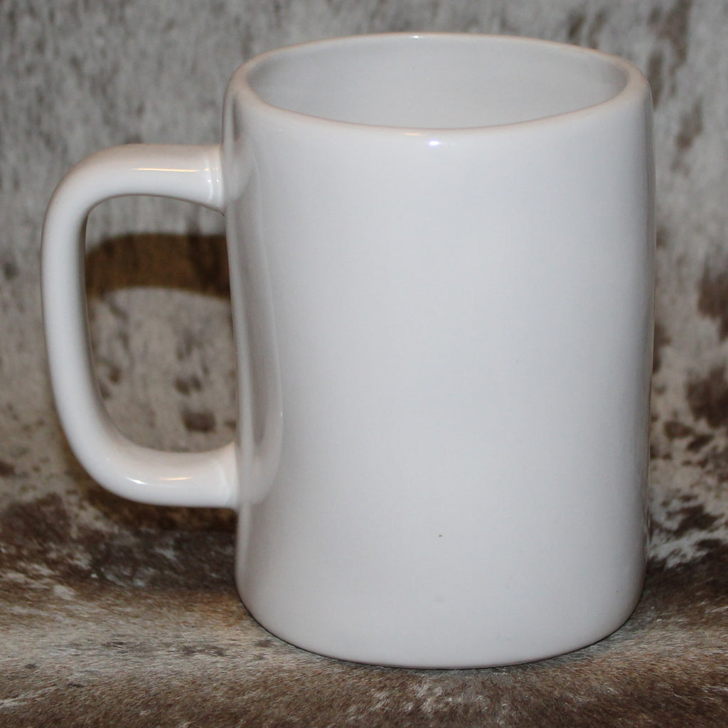 Rae Dunn PURRFECT White Mug