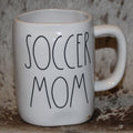 Rae Dunn SOCCER MOM White Mug