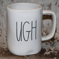 Rae Dunn UGH White Mug