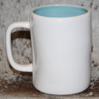Rae Dunn PURR White Mug