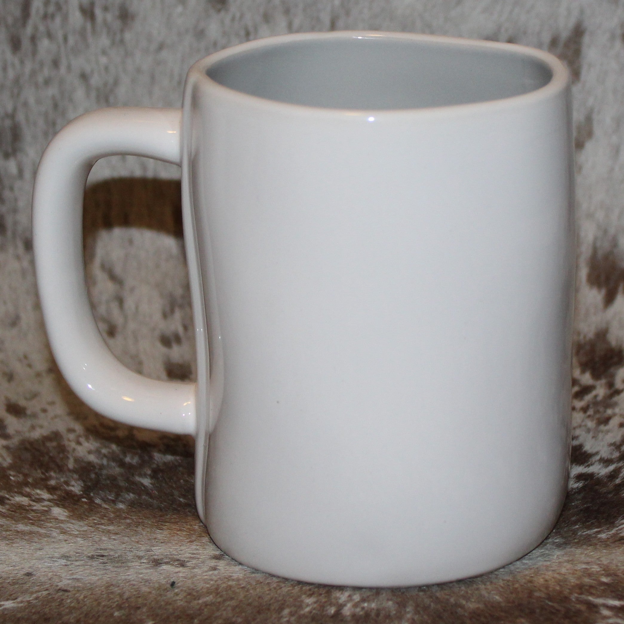 Rae Dunn HOME IS WHERE DAD IS White Mug
