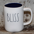 Rae Dunn BLISS White Mug