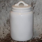 Rae Dunn Heart White Baby Canister