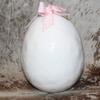 Rae Dunn HAPPY SPRING Large Egg Figurine